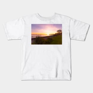 Ocean Sunset View - White Rock, BC, Canada Kids T-Shirt